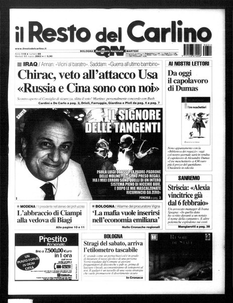 Il Resto del Carlino : giornale dell'Emilia